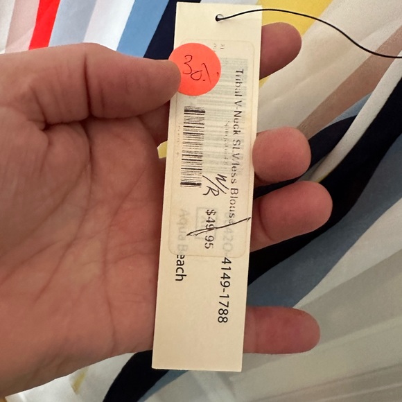 Tribal Jeans Striped Tank Top - Picture 7 of 7